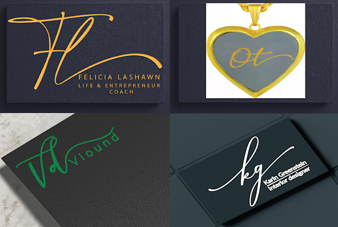 design modern and professional signature logo