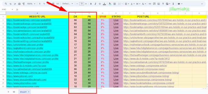 create top 300 social bookmarking SEO backlinks for google ranking