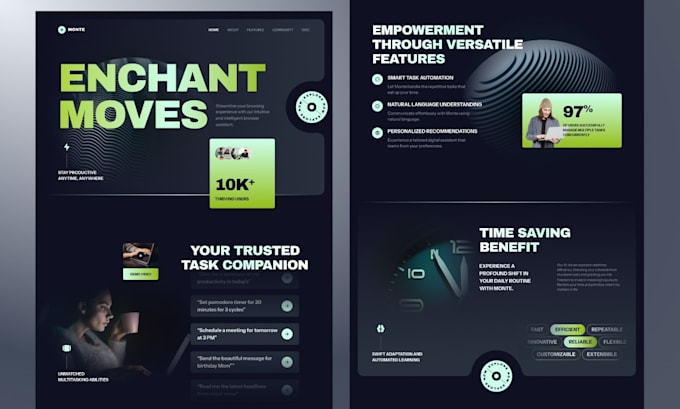 design landing page for your startups