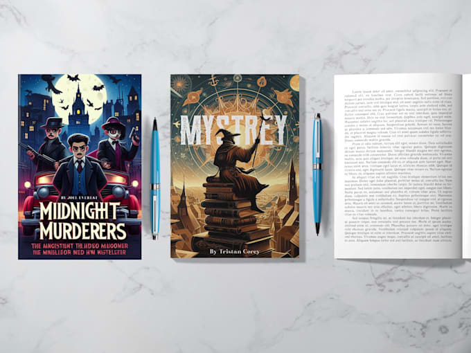 design a fantasy, romance, scifi amazon KDP book cover design
