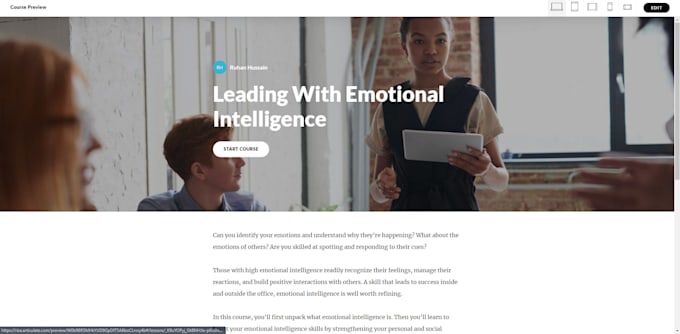 create interactive elearning course in articulate rise 360