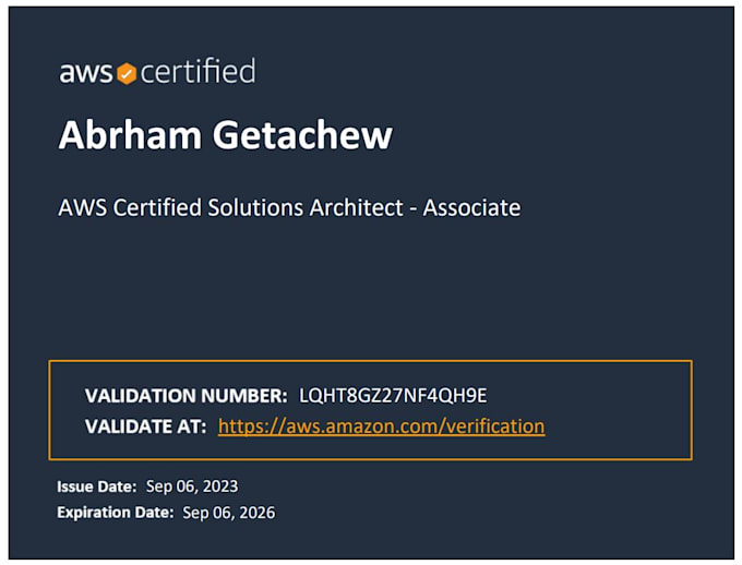 design and develop AWS cloud solutions