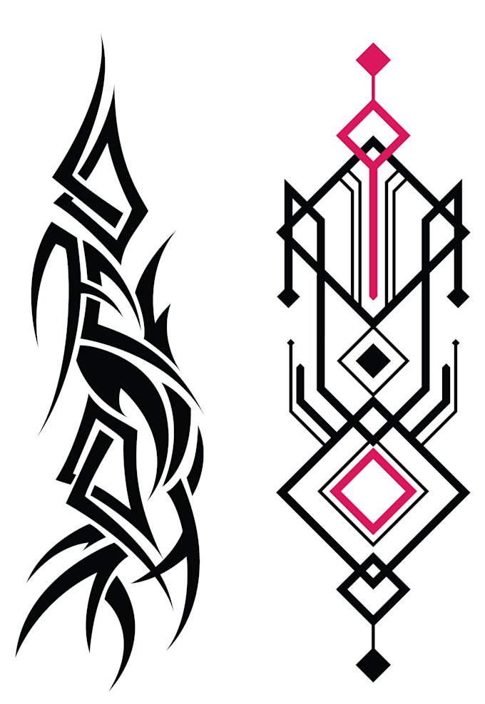 draw custom tattoo design any sleeve tattoo