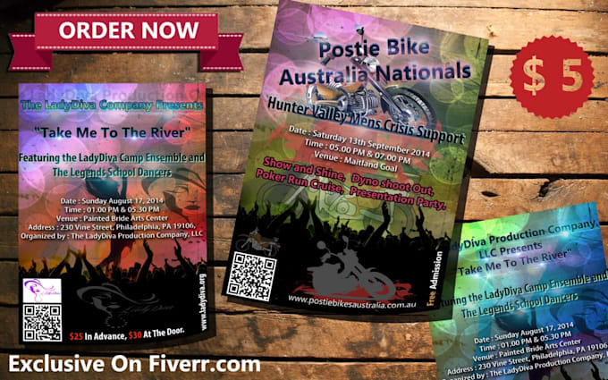 design attractive flyer or poster