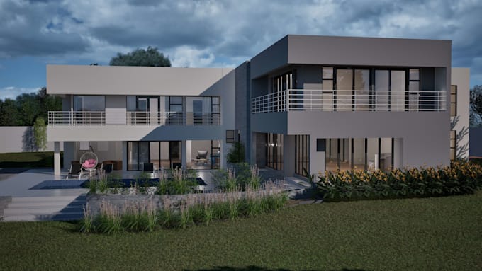 create 3d model in revit and render with twinmotion
