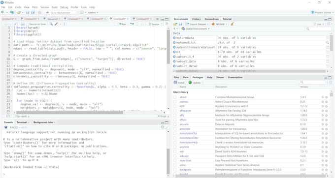 be your expert r programming and rstudio specialist