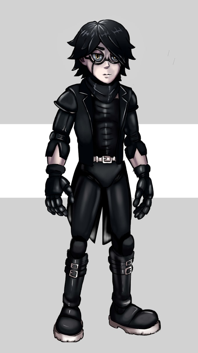 draw a custom fnaf animatronic oc character