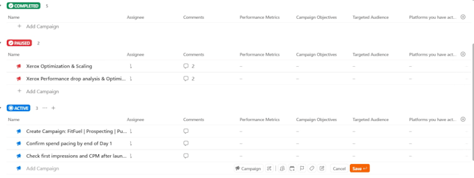 design a scalable clickup workspace with automations, crms and dashboards