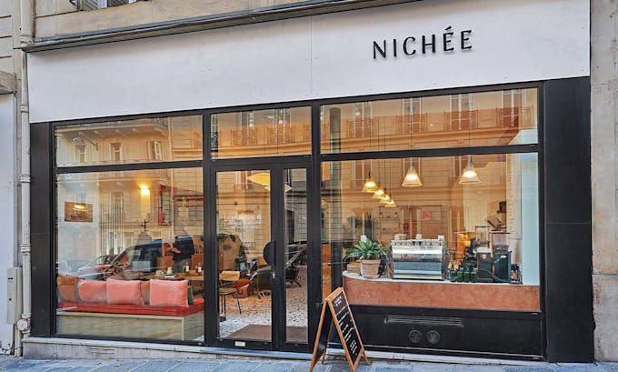 create amazing shop front and signage for you