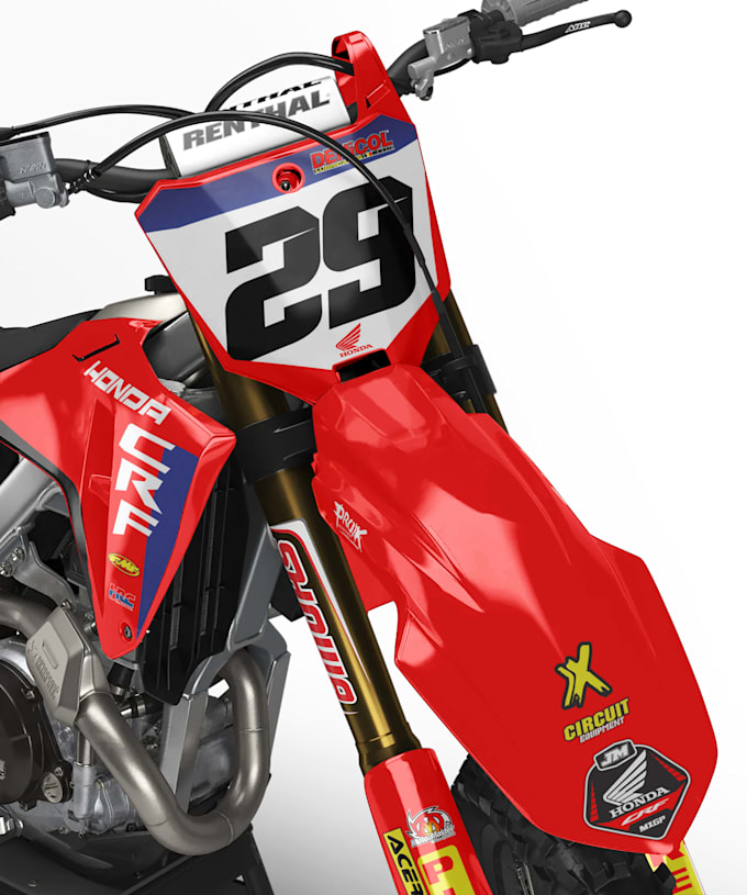 custom wrap decal design for your mx motorcycle dirt bike