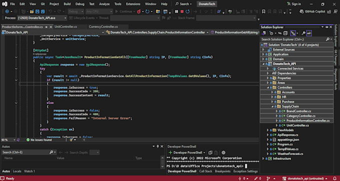 build secure and scalable rest apis using c sharp and dot net core
