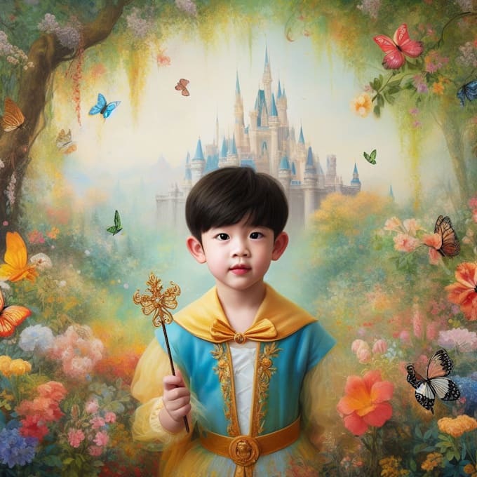 do a disney cartoon style portrait for you