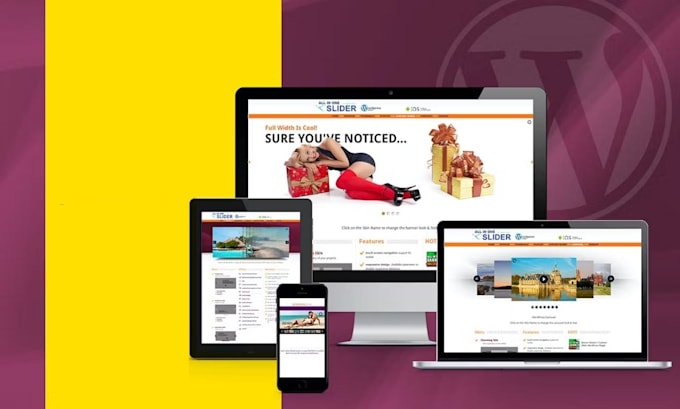 create any slider for your website using slider revolution