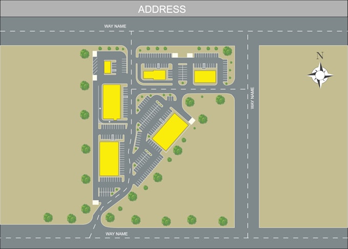 redraw subdivision plan, site plan, lot plan for marketing