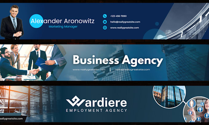 Design linkedin banner for your business page or profile by ...