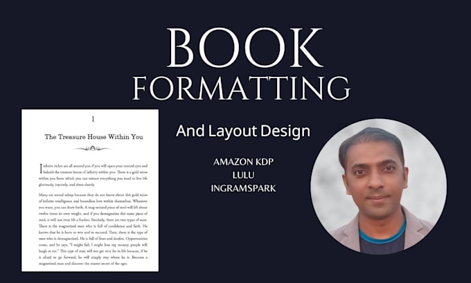 do ebook formatting amazon kdp paperback book layout design
