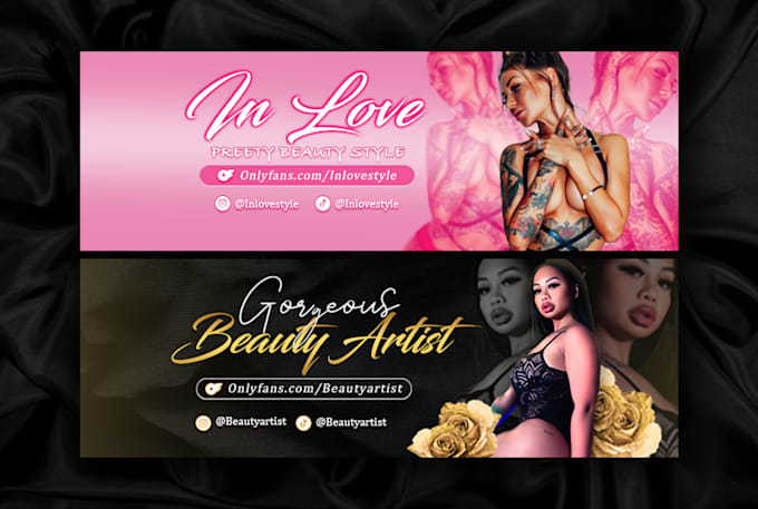 design amazing onlyfans banners for you