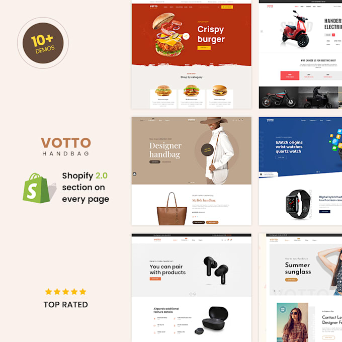 design shopify store website