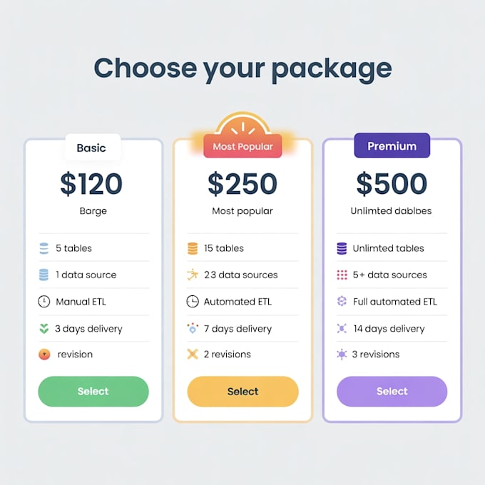 build mysql, postgresql or sql server data warehouse with etl