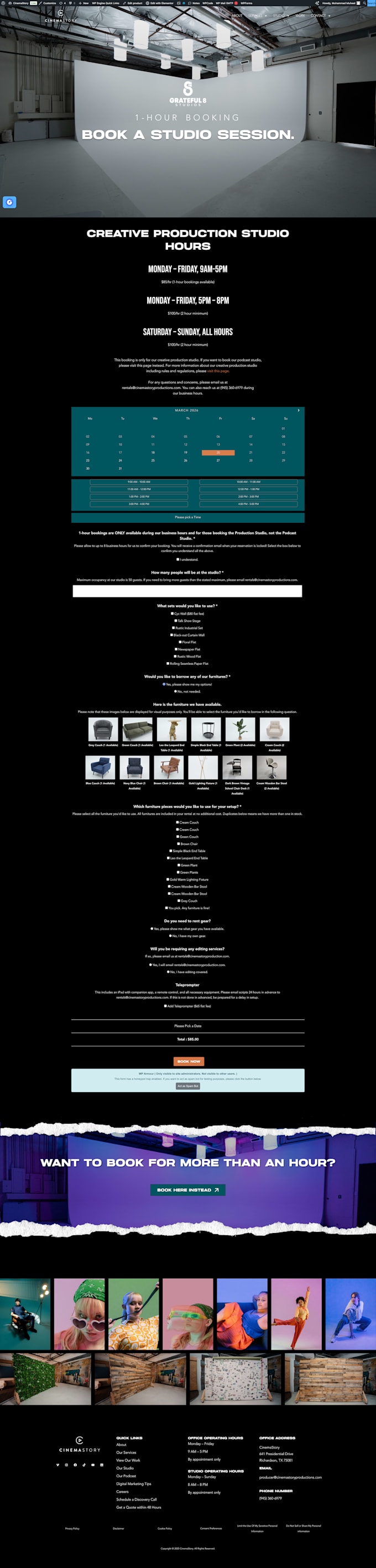 build a responsive wordpress booking or directory website for your business