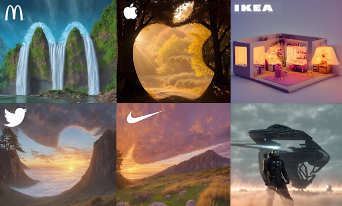 transform your logo into a stunning illusion art piece