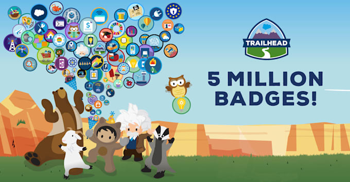 help you become a salesforce trailhead ranger with badges and superbadges