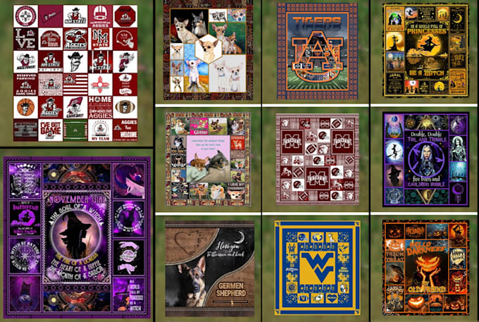 do unique and custom blanket designs, cozy creations for every occasion