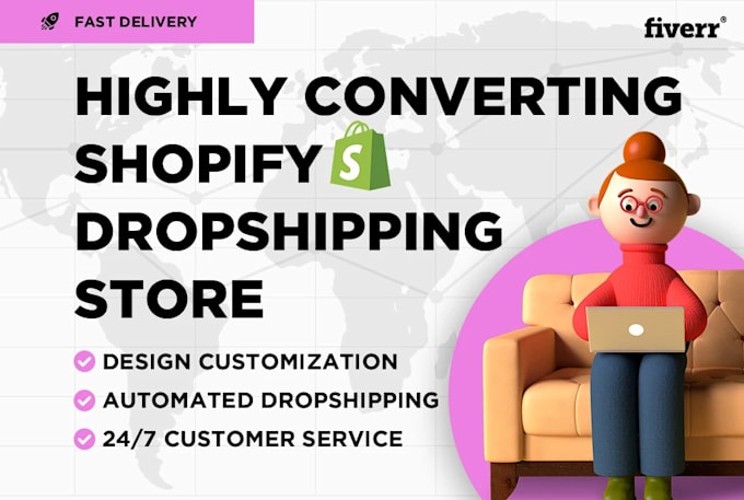 build shopify store design, shopify website redesign, shopify dropshipping