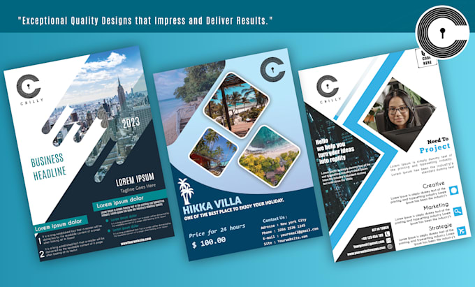 design an awesome flyer