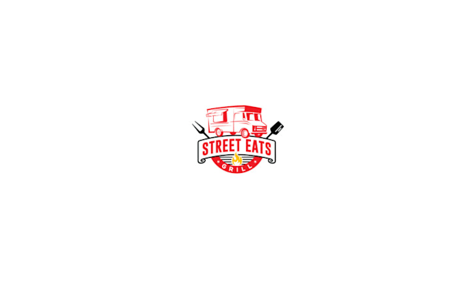make awesome modern food service logo
