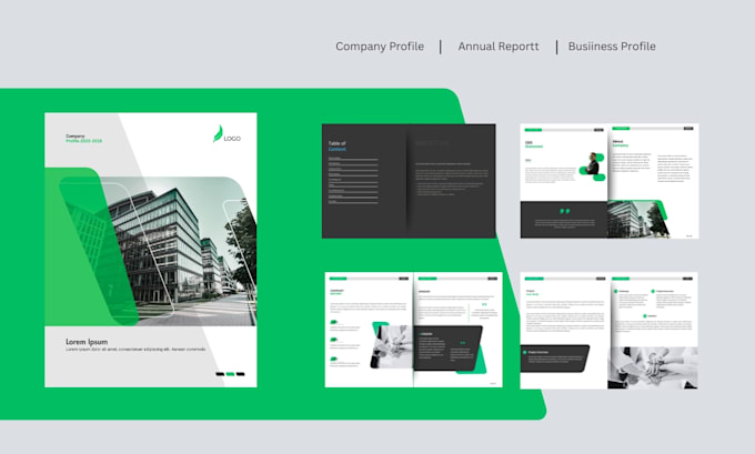 design a company profile or product catalogue for your business