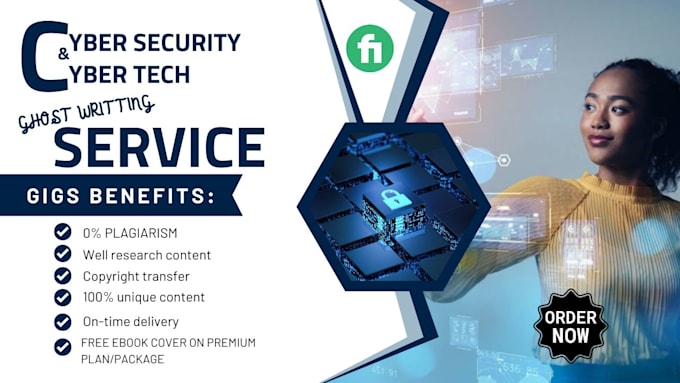 research, write, and design your tech, cybersecurity ebook