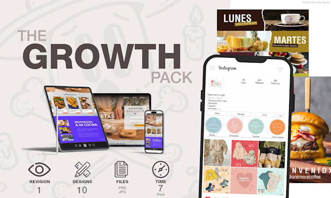 design static content for social media