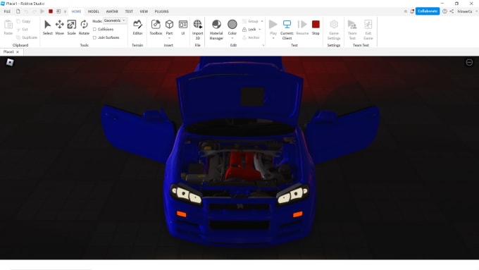 professionally make roblox car