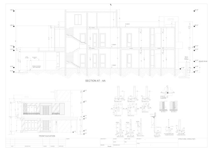 do architectural and construction drawings   2d 3d floor plan