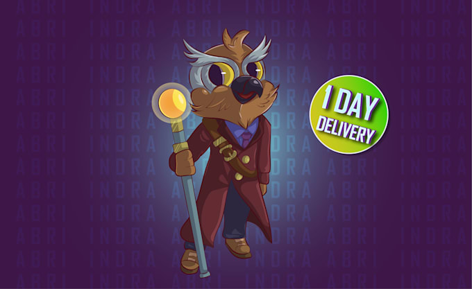 anthropomorphic character for merchandise