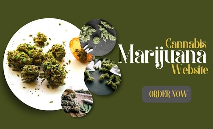 create cbd, hemp, weed cannabis marijuana landing page cannabis website