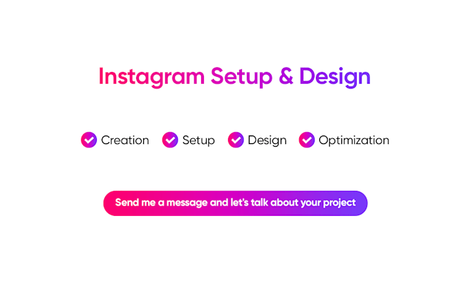 professionally set up and optimize your instagram profile