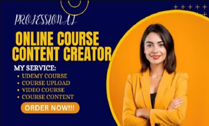 create online course content ecourse course curriculum course creation