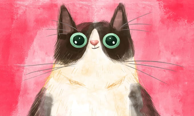 make cute cat portraits