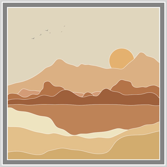 do minimalist landscape for you