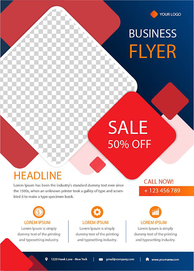 Design professional or eye catching business flayer or any flyer and ...