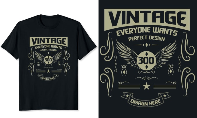 make high quality t shirt design