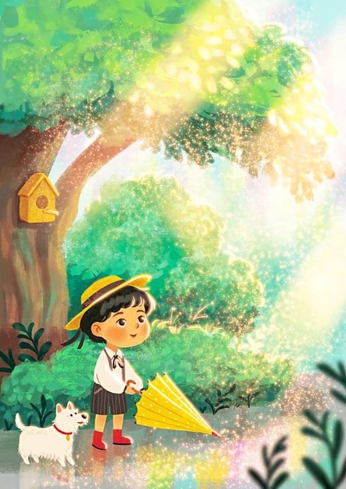 Illustrate children book for amazon by Melissapeltier Fiverr