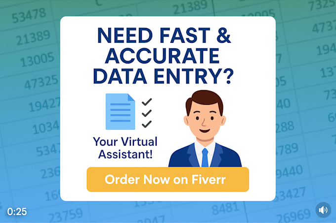 be your expert data entry specialist