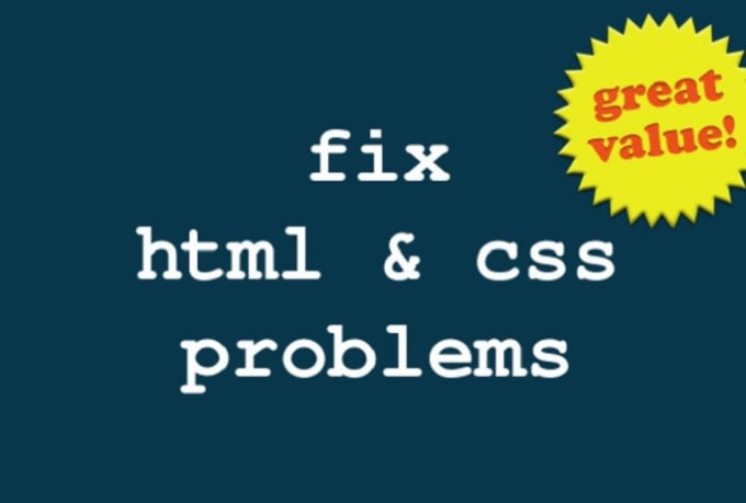 Html fix