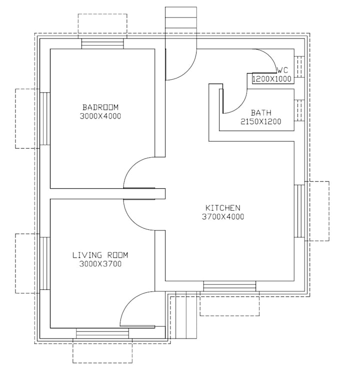 do architectural autocad floor plans and technical drawings