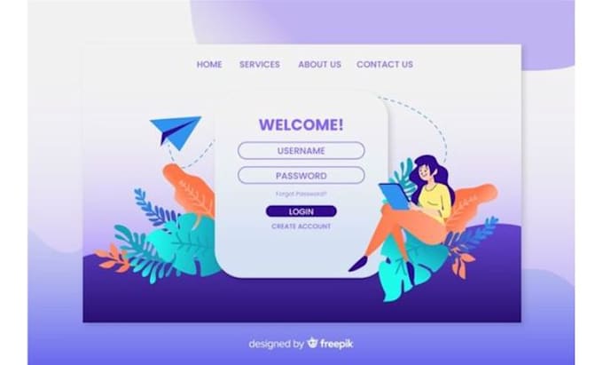 Create an html css form, web form, responsive design by Hernangsanchez ...