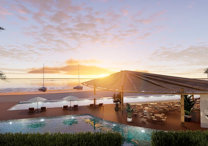 create realistic d5 render architectural visualisation