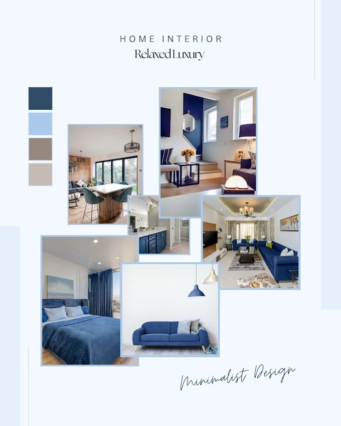 create a custom interior design mood board